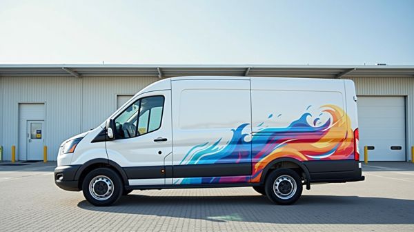 Augmentez la visibilité de votre entreprise avec des stickers camionnette