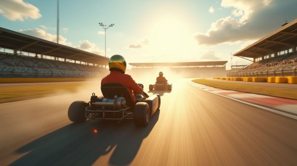 Découvrez l'adrénaline du kart cross sur circuit