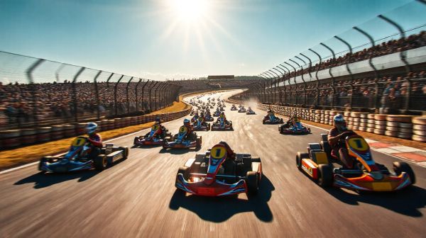 Découvrez l'adrénaline du kart cross sur circuit